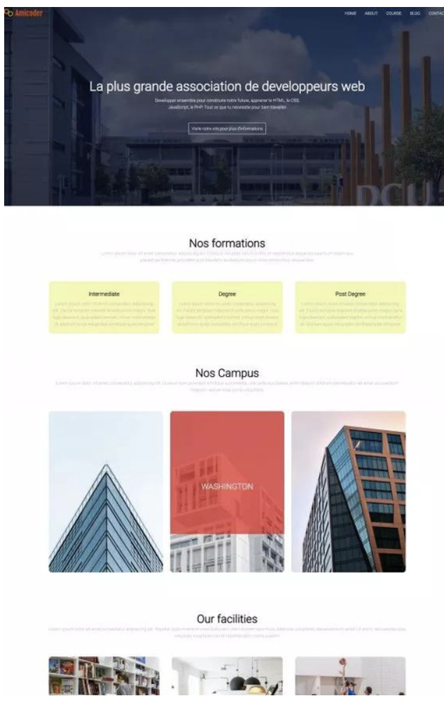 conception site web